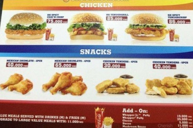 Rò rỉ giá bán của McDonald's Việt Nam: Cao hơn Singapore?